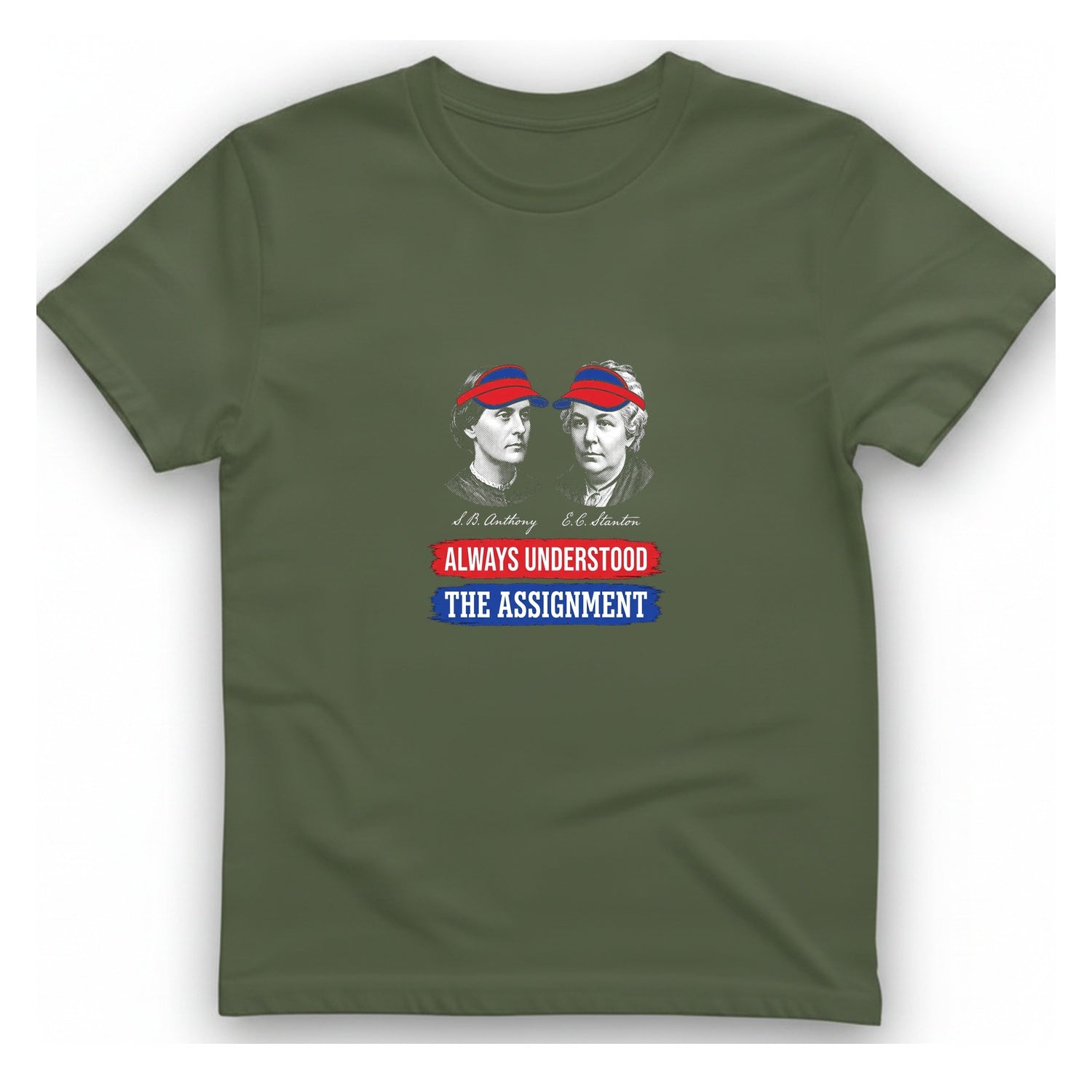 Anthony Stanton Assignment T-Shirt - Military Green front