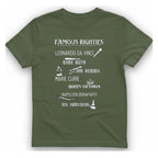 Famous Righties T-Shirt - Military Green front