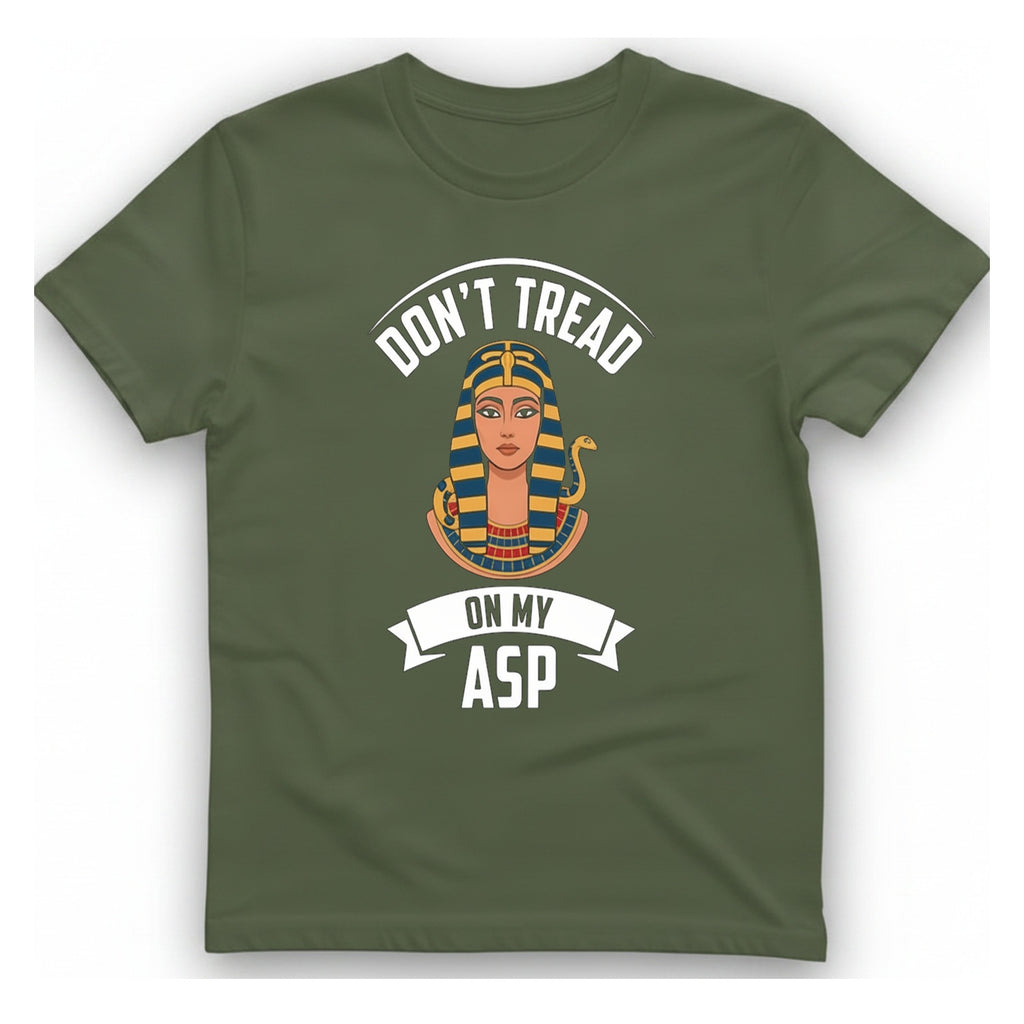 Cleopatra Asp T-Shirt - Military Green front