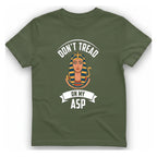 Cleopatra Asp T-Shirt - Military Green front