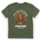 Viriathus Warrior T-Shirt - Military Green front