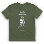 Cogito Ergo Sum T-Shirt - Military Green front