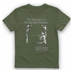 Frontier Explorer Uncharted T-Shirt - Military Green front