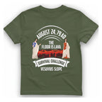 Vesuvius Lava Challenge T-Shirt - Military Green front