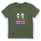 Jefferson Hancock Canceling The King T-Shirt - Military Green front