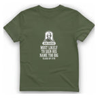 John Hancock Signature Superlative T-Shirt - Military Green front