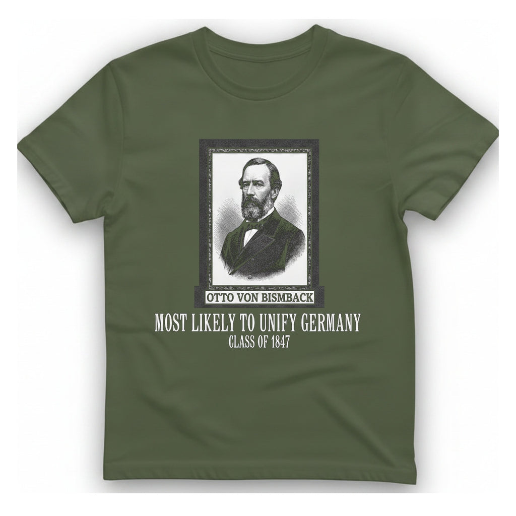 Unify Germany Bismback T-Shirt - Military Green front