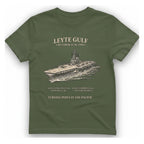 Leyte Gulf Turning Point T-Shirt - Military Green front