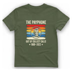 Public Payphone Memorial T-Shirt - Military Green front
