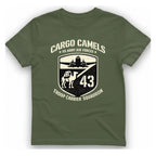 Cargo Camels WWII Usaaf Troop T-Shirt - Military Green front