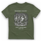 Lost Colony Search Party T-Shirt - Military Green front