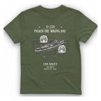 U Picked The Wrong Day T-Shirt - Military Green front