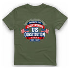 Cheers To The Sesquicentennial Us T-Shirt - Military Green front