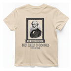 Dr Elias Thorne Discover T-Shirt - Natural front