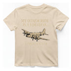 My Other Ride T-Shirt - Natural front