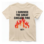 Great Chicago Fire Classic T-Shirt - Natural front
