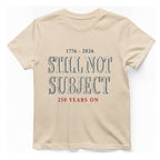 Still Not Subject T-Shirt - Natural front