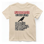 Plague Pests Global Trek T-Shirt - Natural front