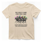 Four Horsemen Birthday Party T-Shirt - Natural front