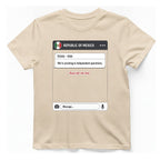Texas Independence Group Chat T-Shirt - Natural front