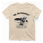 Oh The Humanity Hindenburg T-Shirt - Natural front