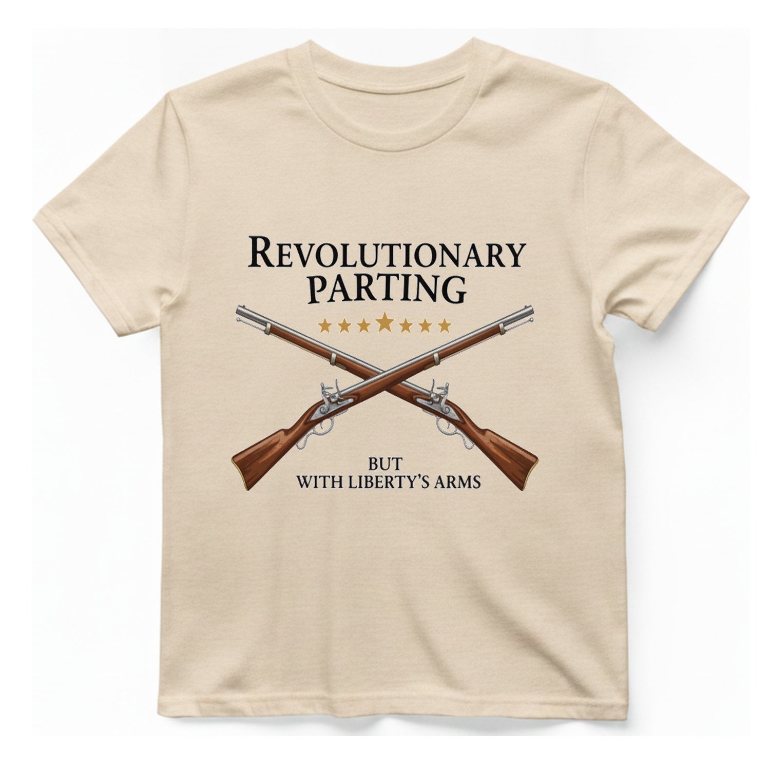 Revolutionary Parting T-Shirt - Natural front