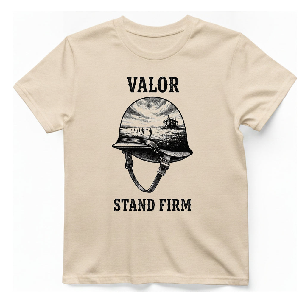 Valor Stand Firm T-Shirt - Natural front