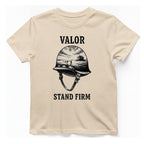 Valor Stand Firm T-Shirt - Natural front