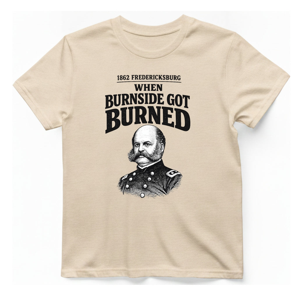 Fredericksburg Burnside Got Burned Vintage T-Shirt - Natural front