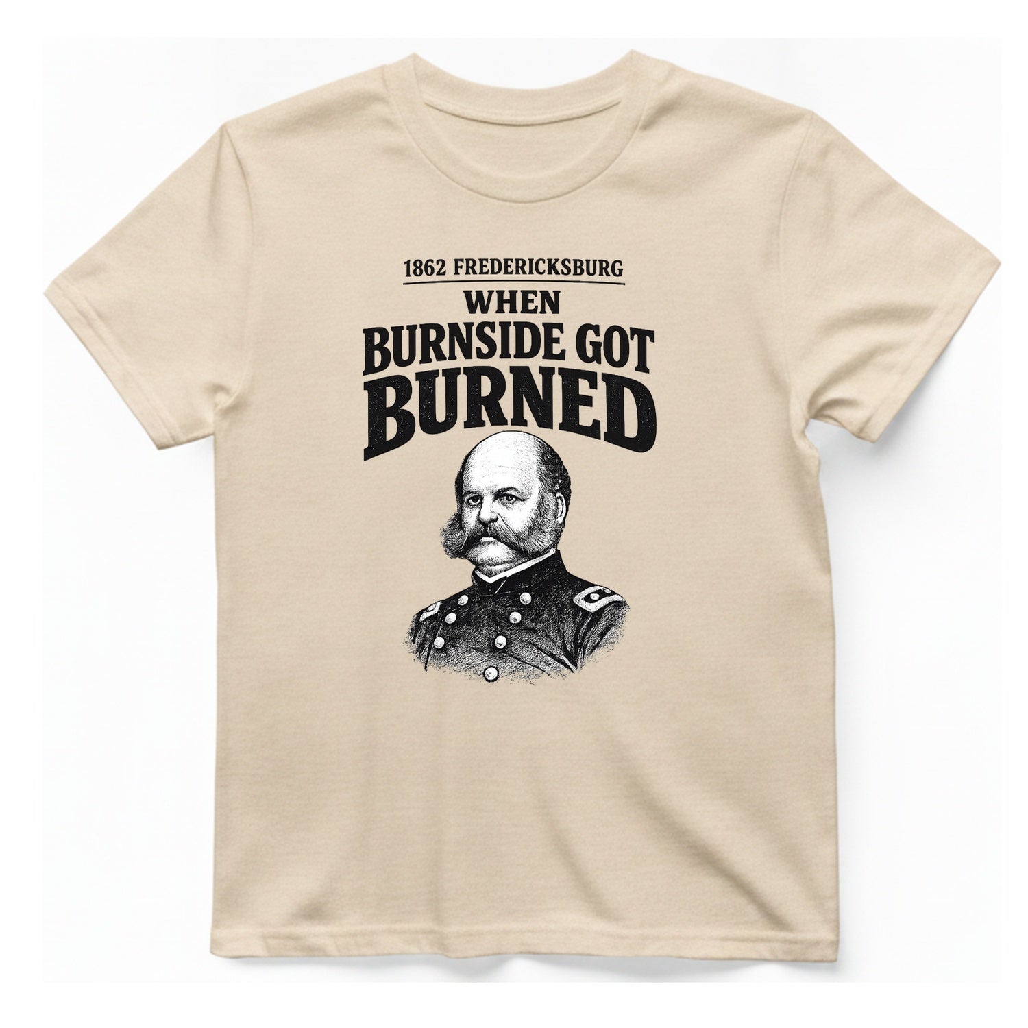 Fredericksburg Burnside Got Burned Vintage T-Shirt - Natural front