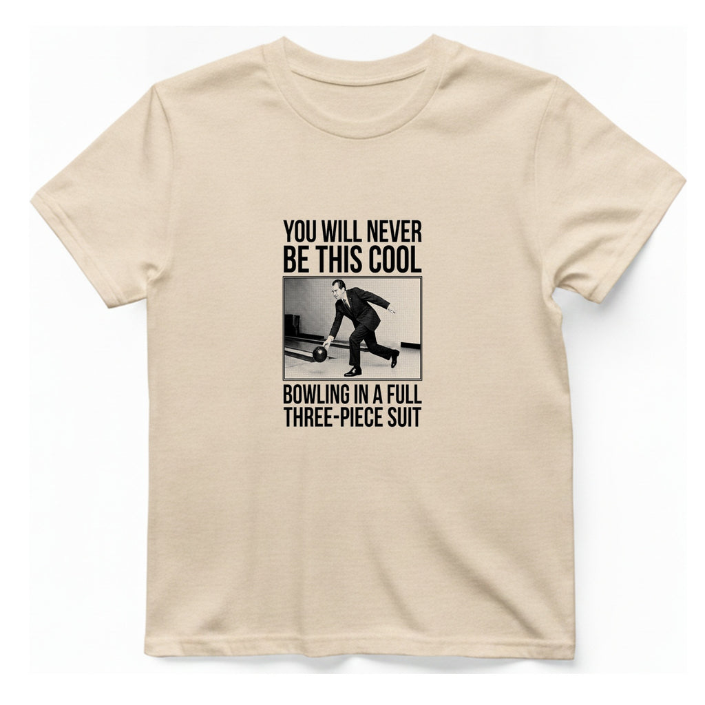 Nixon Suit Bowling Flex T-Shirt - Natural front