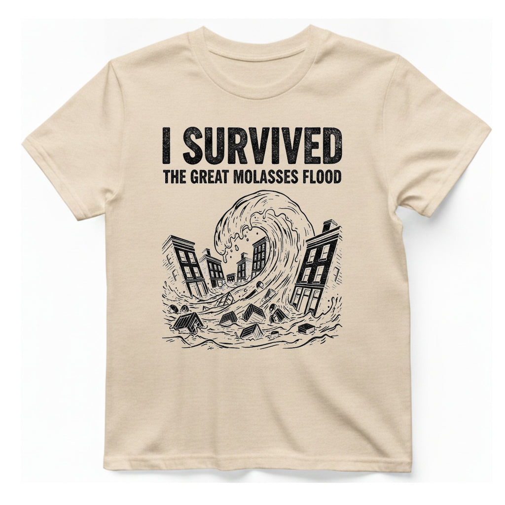 Great Molasses Flood T-Shirt - Natural front