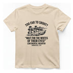 Whites of Their Eyes Bunker T-Shirt - Natural front
