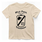 Wild Pack Squadron T-Shirt - Natural front