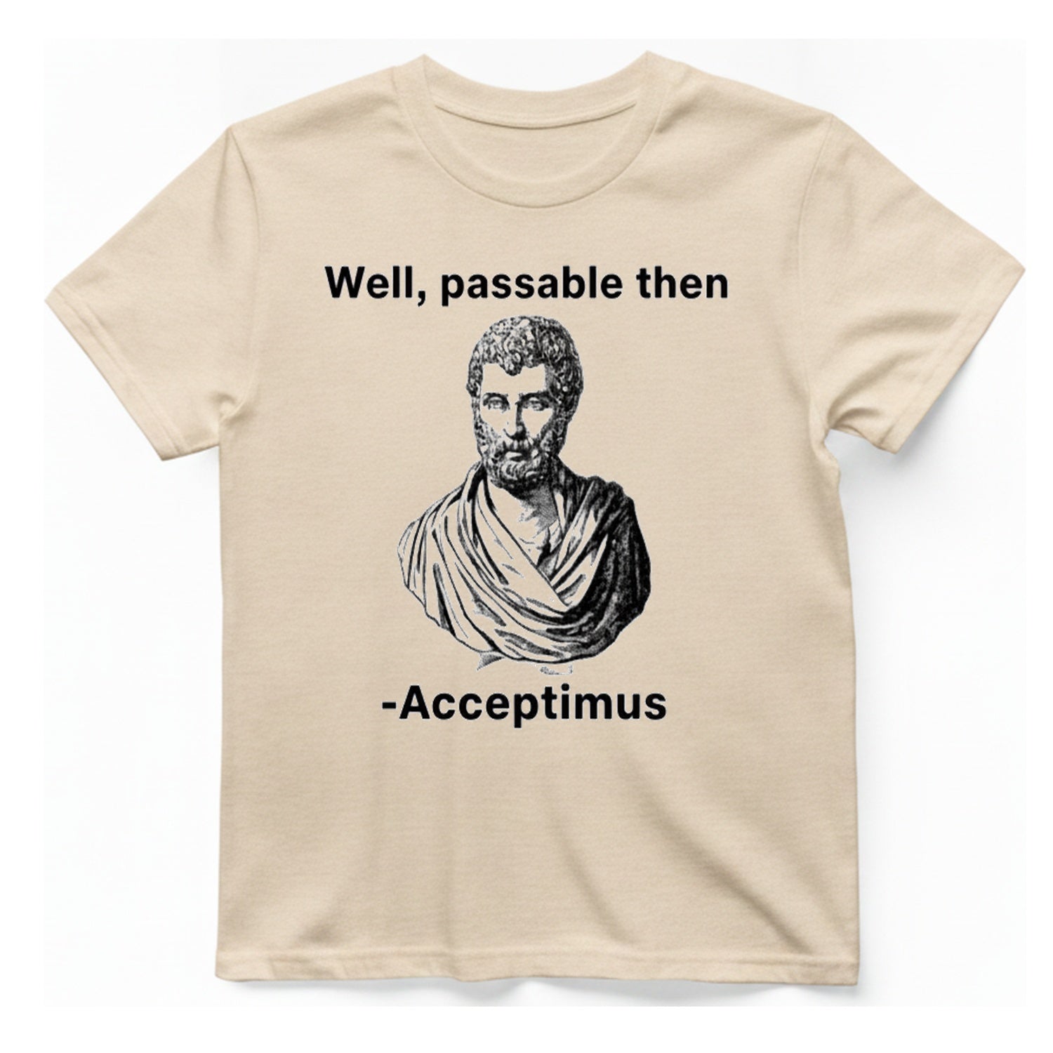 Well Passable Acceptimus T-Shirt - Natural front