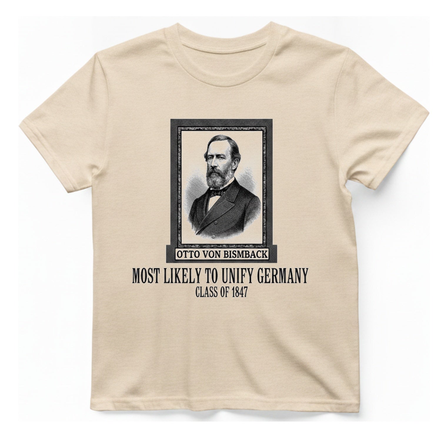 Unify Germany Bismback T-Shirt - Natural front