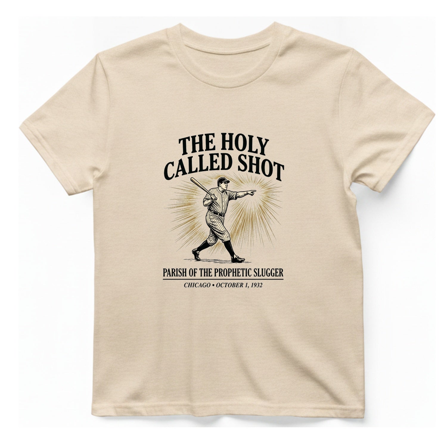 Divine Called Shot T-Shirt - Natural front