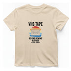 Vhs Tape Memorial T-Shirt - Natural front