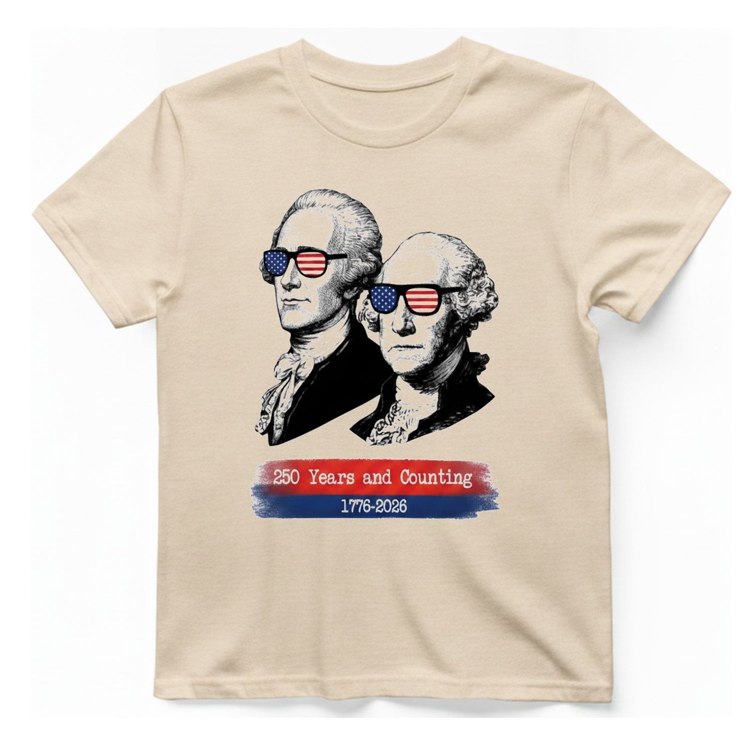 Years Counting T-Shirt - Natural front