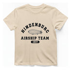 Hindenburg Airship Team T-Shirt - Natural front