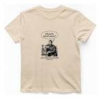 First Phone Call Panic T-Shirt - Natural front