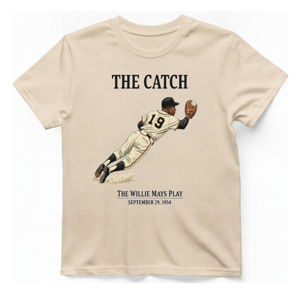 The Willie Mays Play T-Shirt - Natural front
