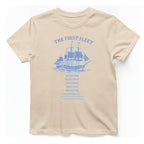First Fleet Navigation Act T-Shirt - Natural front