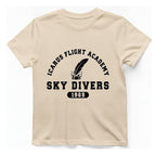 Icarus Flight Academy T-Shirt - Natural front