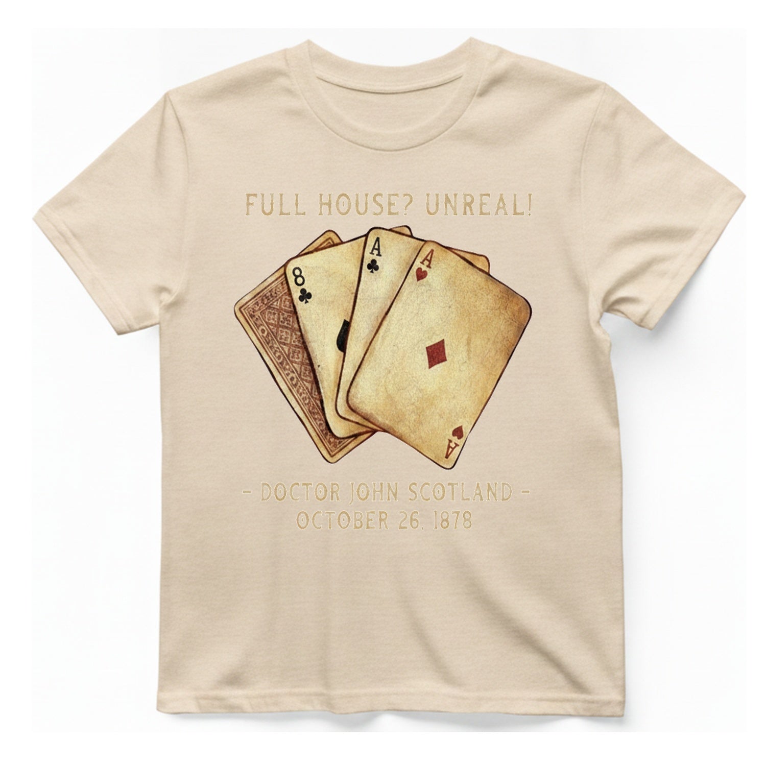 Full House Unreal T-Shirt - Natural front