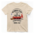 Pompeii Floor Is Lava Championship T-Shirt - Natural front