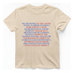 United States Constitution T-Shirt - Natural front