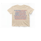 We The People of The T-Shirt - Natural front