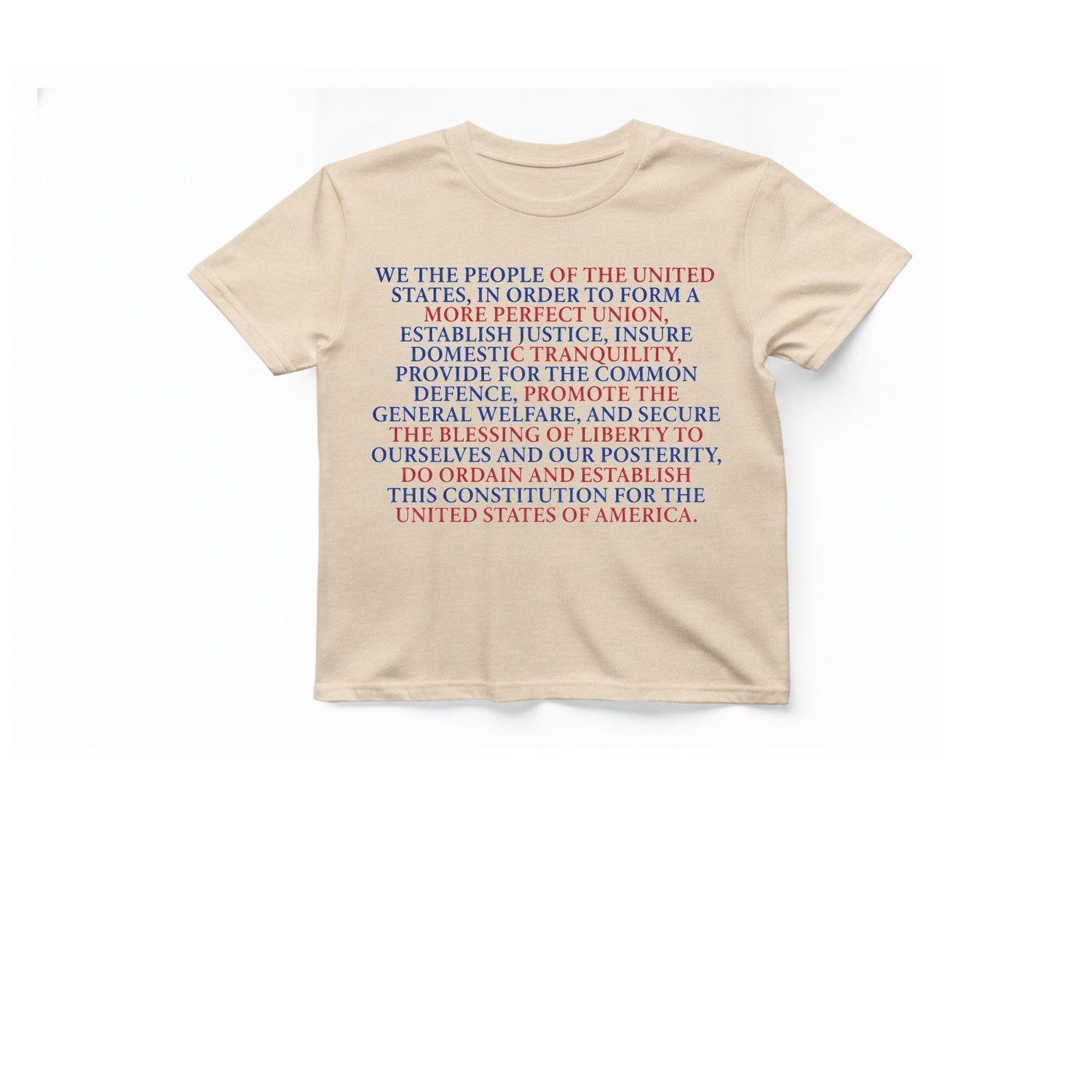 We The People of The T-Shirt - Natural front
