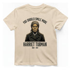 You Should Smile More Harriet T-Shirt - Natural front